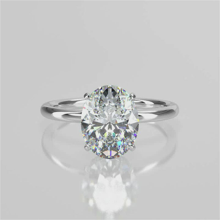 Charles and colvard moissanite deals engagement rings