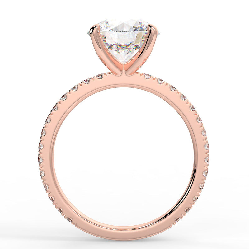 Atlas Lab Created Diamond Engagement Ring
