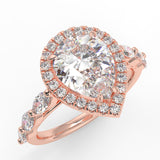Eva Lab Created Engagement Ring
