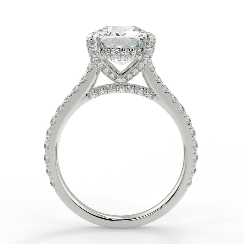 Violette Lab Created Diamond Engagement Ring