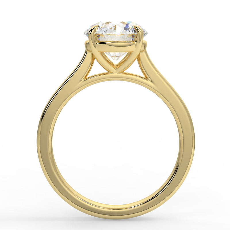 Zara Lab Created Diamond Engagement Ring