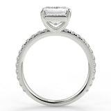 Alya Lab Created Diamond Engagement Ring
