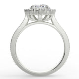 Antoinette Lab Created Diamond Engagement Ring