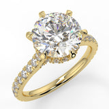 Ares Lab Created Diamond Engagement Ring