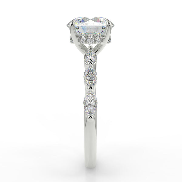 Ariana Lab Created Diamond Engagement Ring