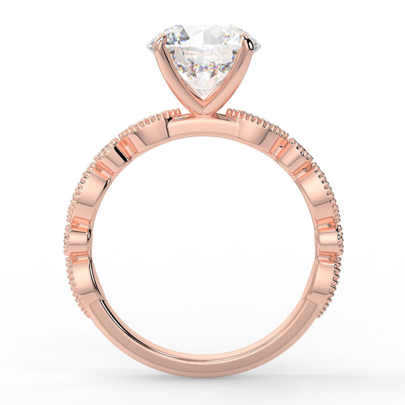 Athena Lab Created Diamond Engagement Ring
