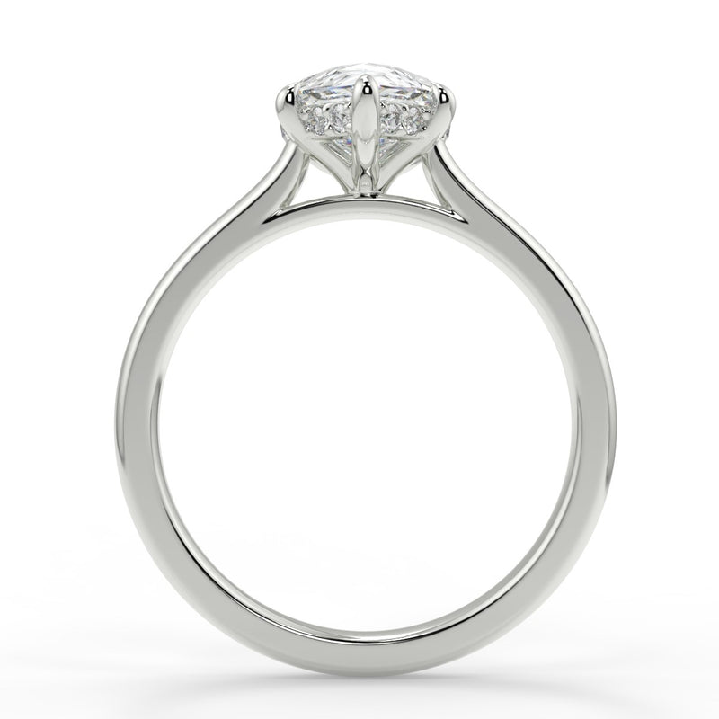 Audrey Moissanite Engagement Ring