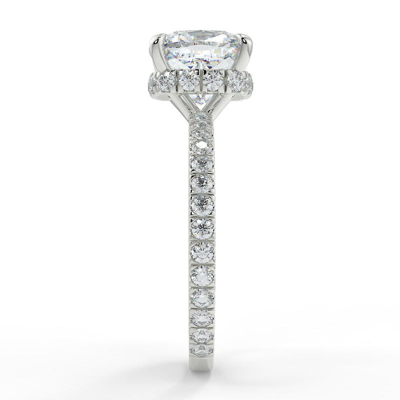 Daisie Lab Created Diamond Engagement Ring