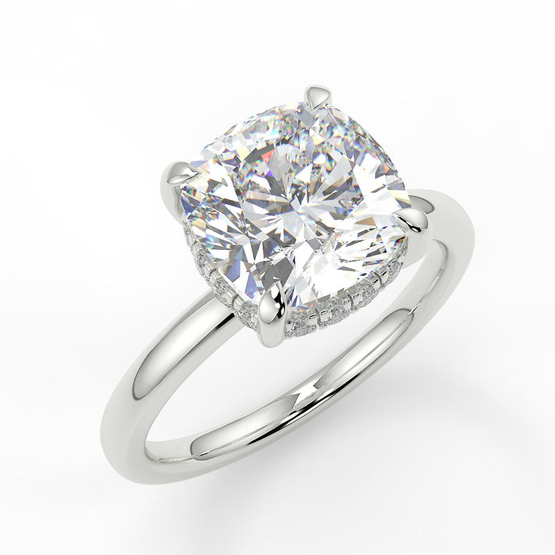 Daphne Lab Created Diamond Engagement Ring