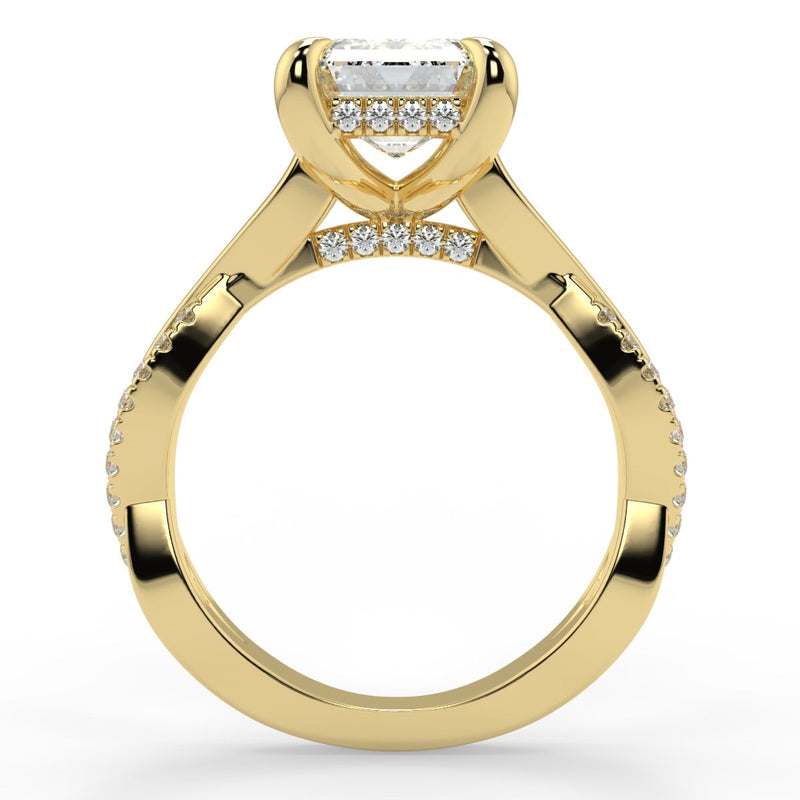 Elaine Lab Created Diamond Engagement Ring