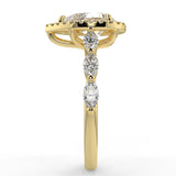 Eva Lab Created Diamond Engagement Ring