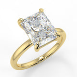 Jasmine Lab Created Diamond Engagement Ring