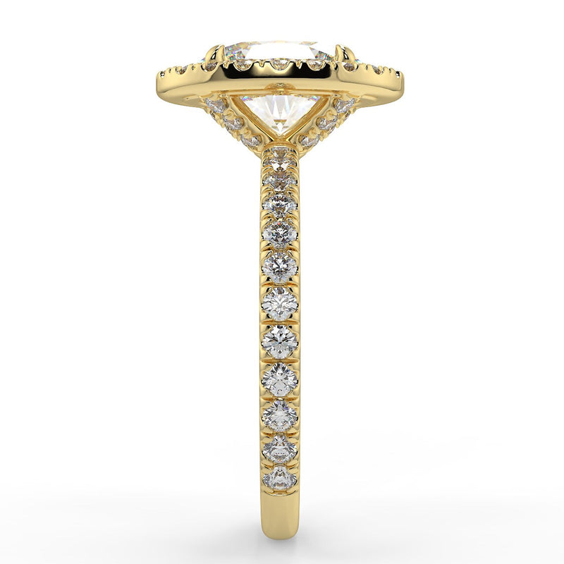 Jazlyn Lab Created Diamond Engagement Ring