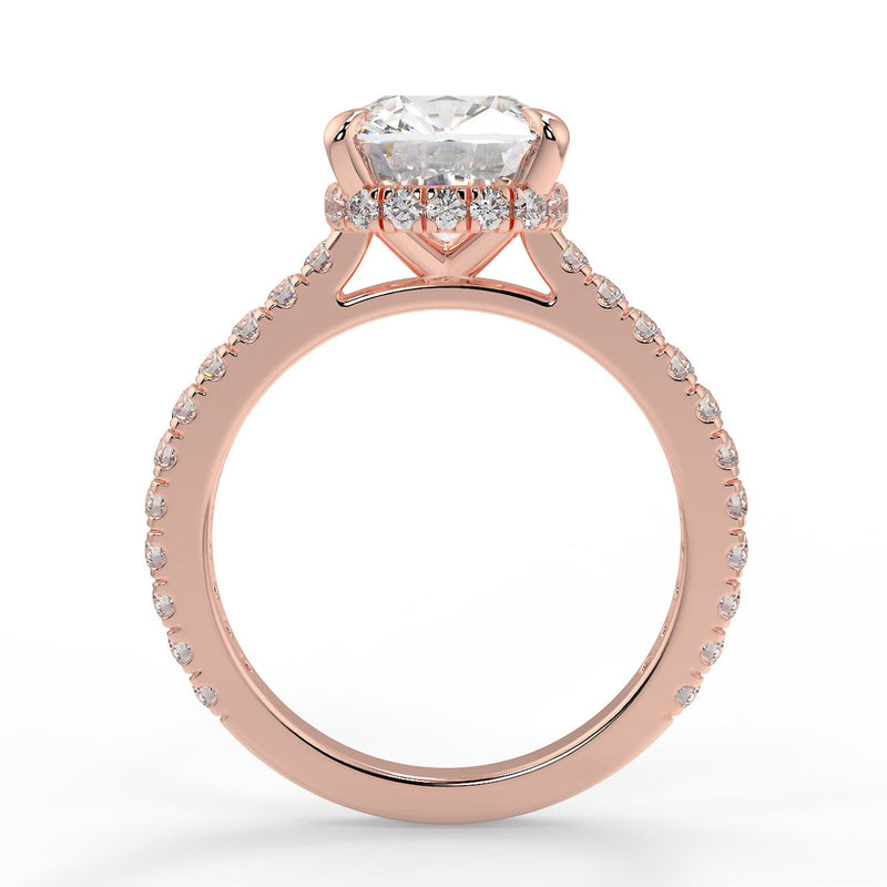 Larisa Lab Created Diamond Engagement Ring