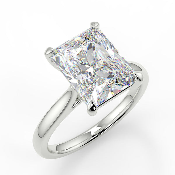 Lily Lab Created Diamond Engagement Ring
