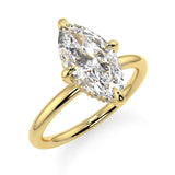 The "Liv" Ring Moissanite Engagement Ring