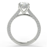 Lydia Lab Created Diamond Engagement Ring