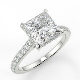 Marlyn Lab Created Engagement Ring