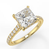 Marlyn Lab Created Engagement Ring