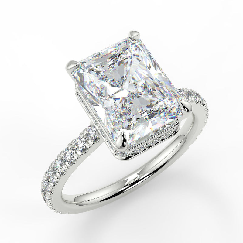 Marseille Lab Created Diamond Engagement Ring