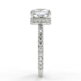 Mila Lab Created Diamond Engagement Ring
