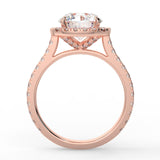 Mimosa Lab Created Diamond Engagement Ring