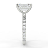 Mira Lab Created Diamond Engagement Ring