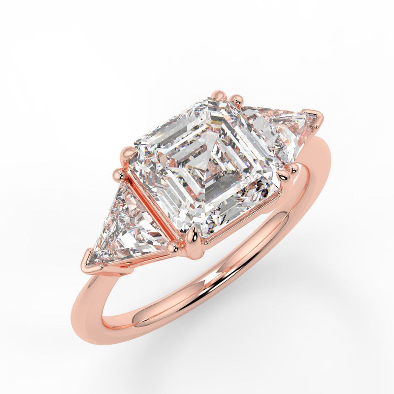 Nirvana Lab Created Diamond Engagement Ring