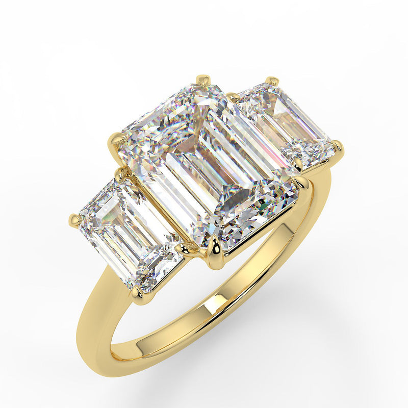 Ophelia Lab Created Engagement Ring