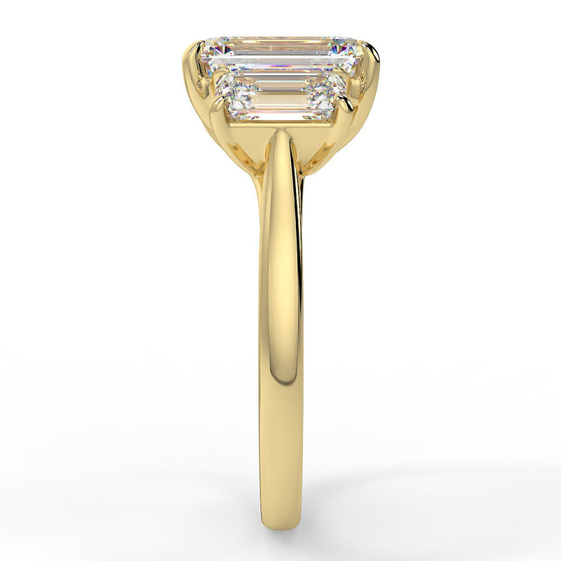 Ophelia Lab Created Diamond Engagement Ring