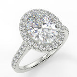 Orchid Lab Created Diamond Engagement Ring