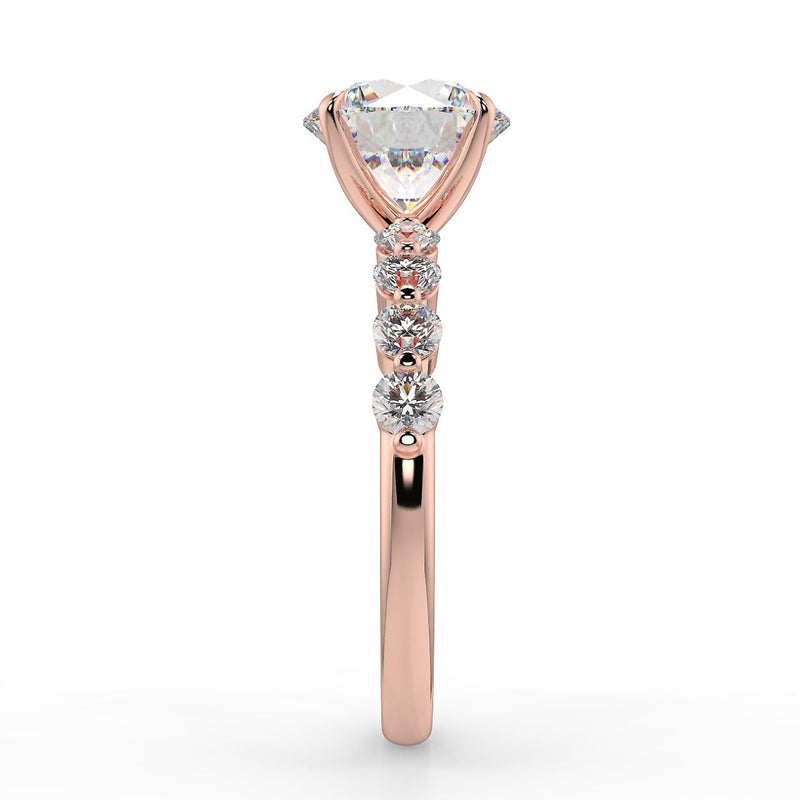 Raina Lab Created Diamond Engagement Ring