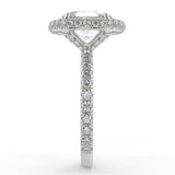 Raquel Lab Created Diamond Engagement Ring