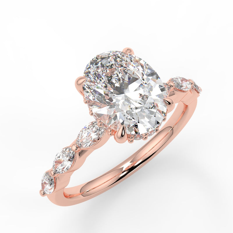Stella Moissanite Engagement Ring