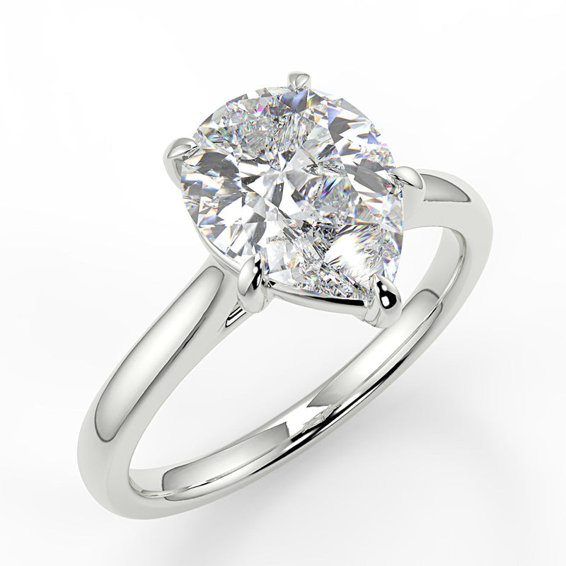 Thalia Lab Created Diamond Engagement Ring