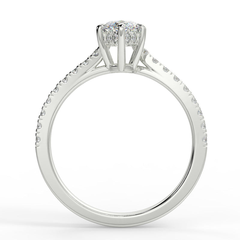 Thilda Lab Created Engagement Ring