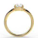Tiara Lab Created Diamond Engagement Ring