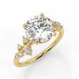 Vega Lab Created Diamond Engagement Ring