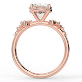 Vega Lab Created Diamond Engagement Ring