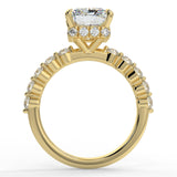 Aria Moissanite Engagement Ring