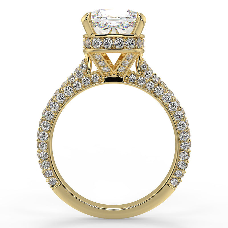Lavinia Moissanite Engagement Ring