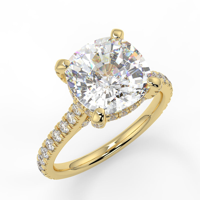 Violette Moissanite Engagement Ring