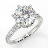 Ares Moissanite Engagement Ring