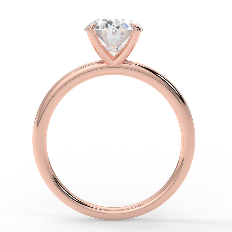 Bella Moissanite Engagement Ring