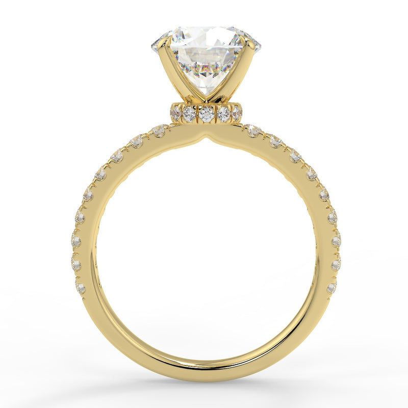 Diana Moissanite Engagement Ring