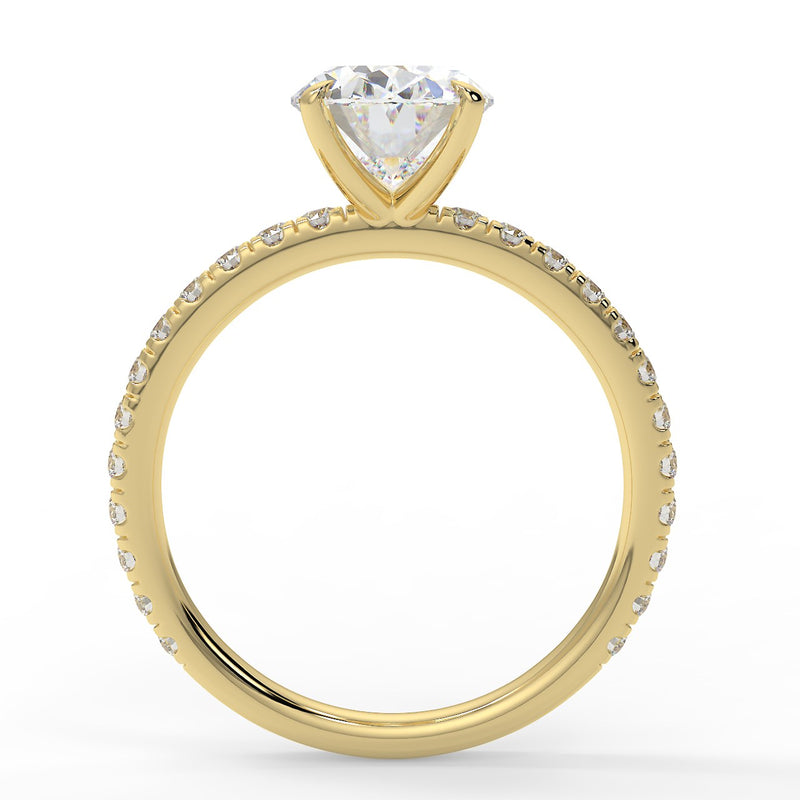 Emma Moissanite Engagement Ring