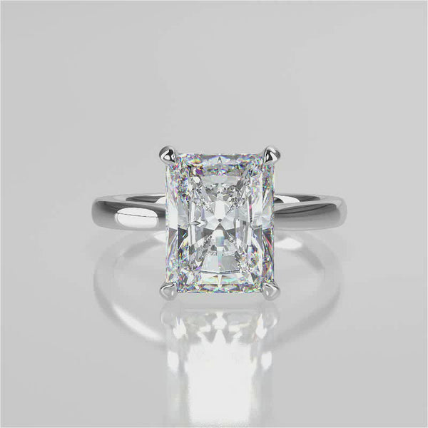Lily Moissanite Engagement Ring