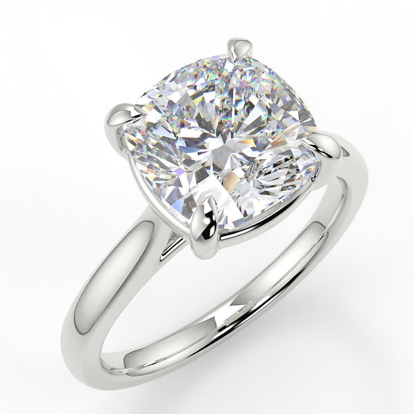 Iris Moissanite Engagement Ring