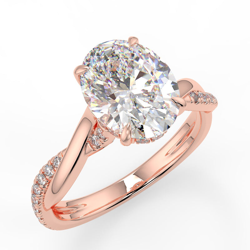 Joy Moissanite Engagement Ring