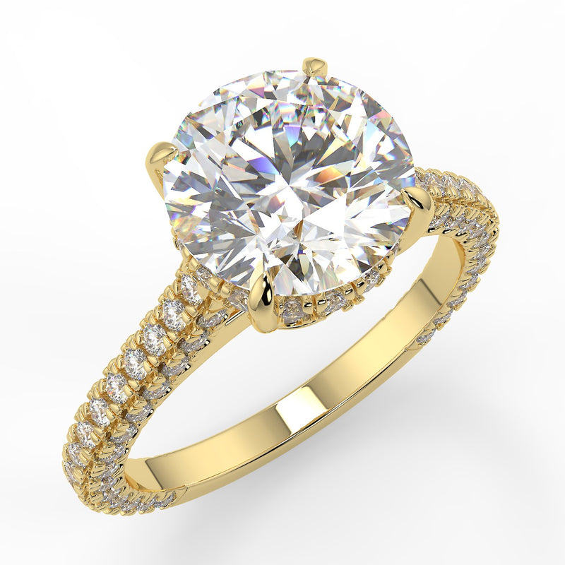 Juliette Moissanite Engagement Ring
